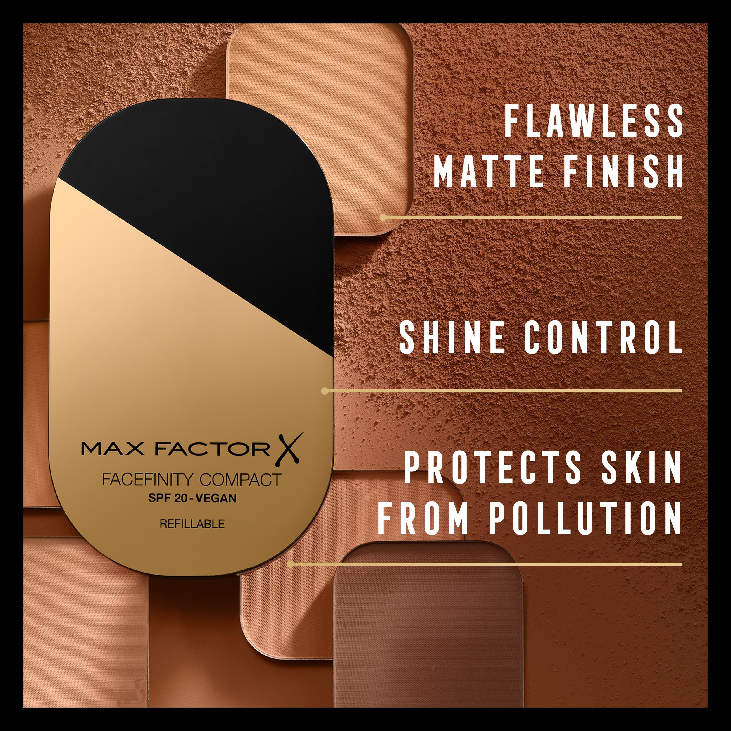Amazon.com : Max Factor Powder Compact FaceFinity 03 Natural